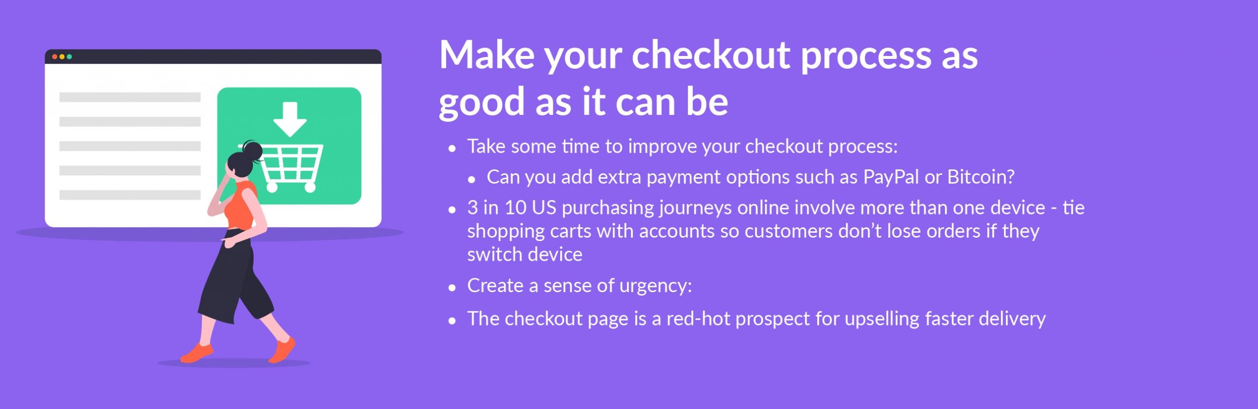 4. Make your checkout process as good as it can be black friday tip improve checkout process