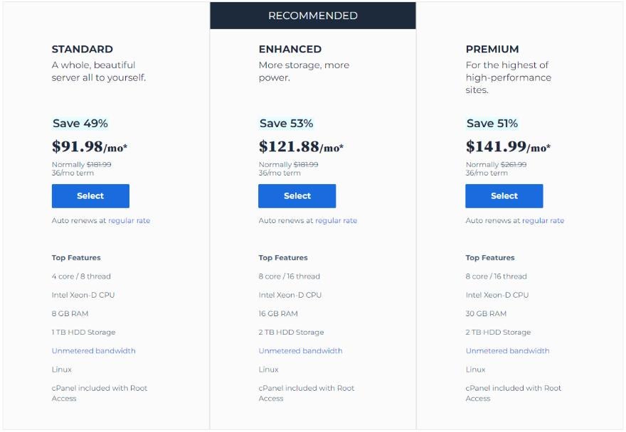 bluehost dedicated Bluehost dedicated hosting