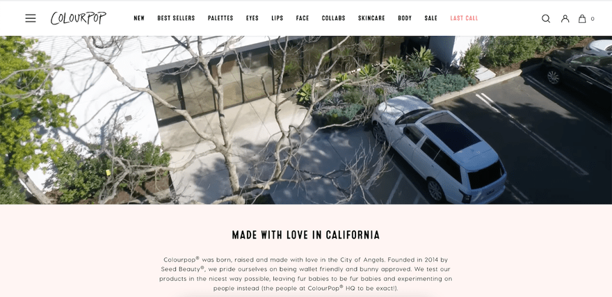 about us page examples colourpop about us page examples colourpop