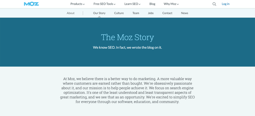 about us page examples moz about us page examples moz