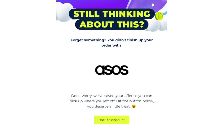 ASOS Email Asos marketing email