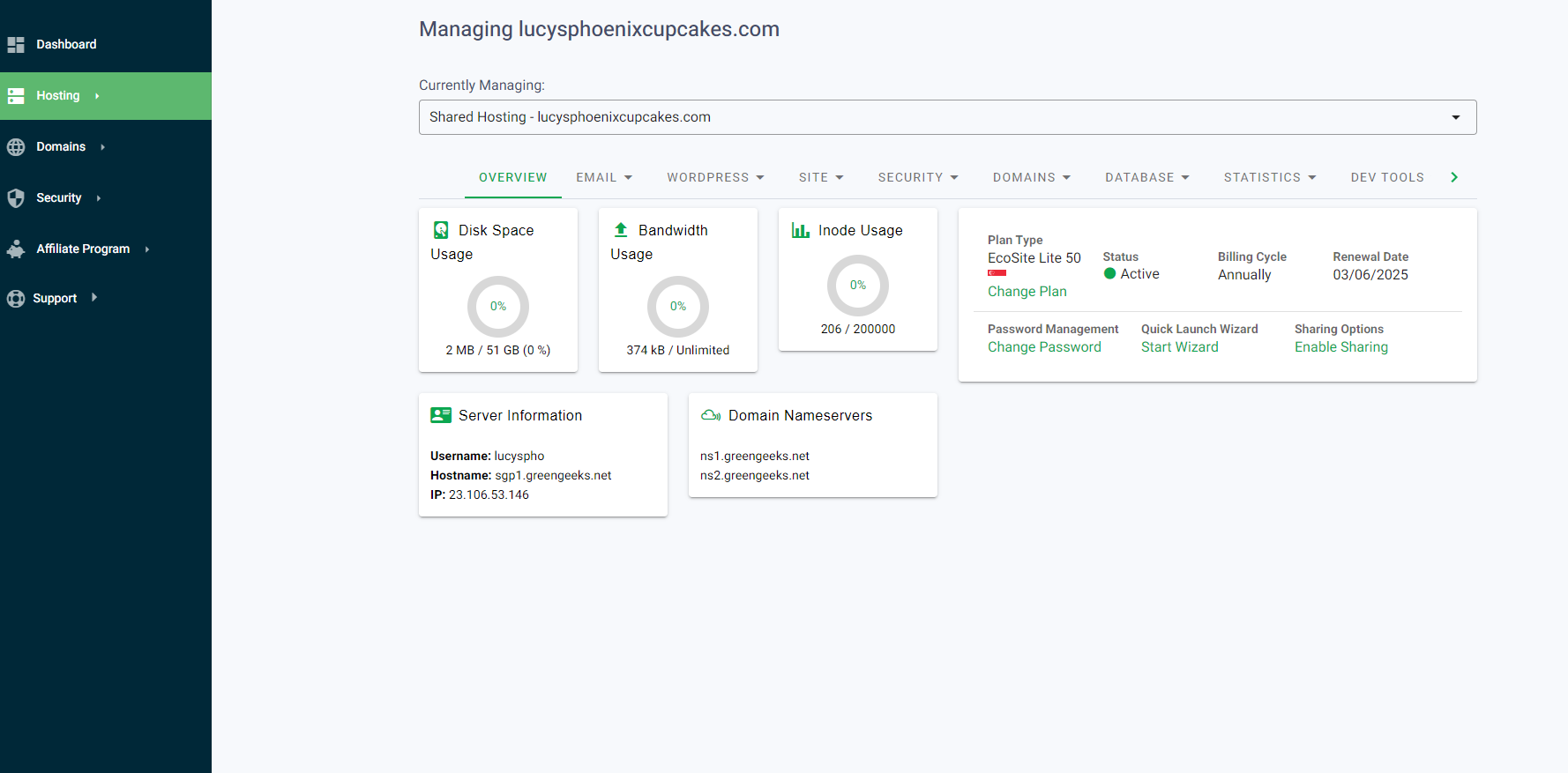 chrome_1214MYDAcR GreenGeeks homepage for hosting