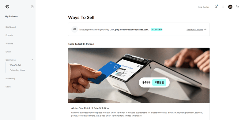 chrome_NRt4Jy1IkF GoDaddy Hosting ecommerce page