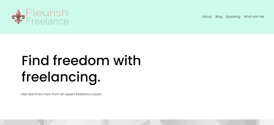Fleurish Freelance Website Fleurish Freelance Website