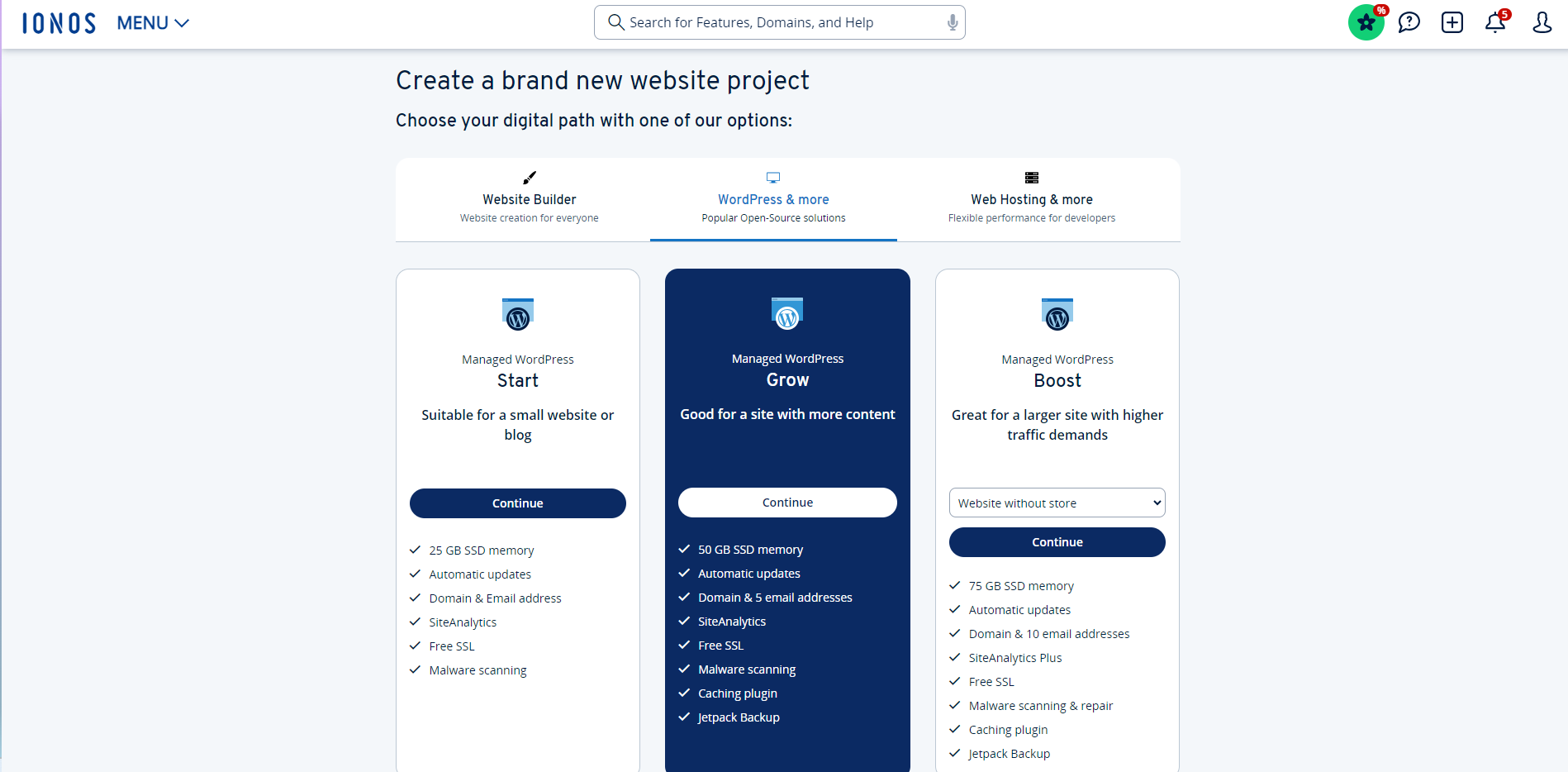 Grammarly.Desktop_sDECkNPKWW IONOS WordPress installation options