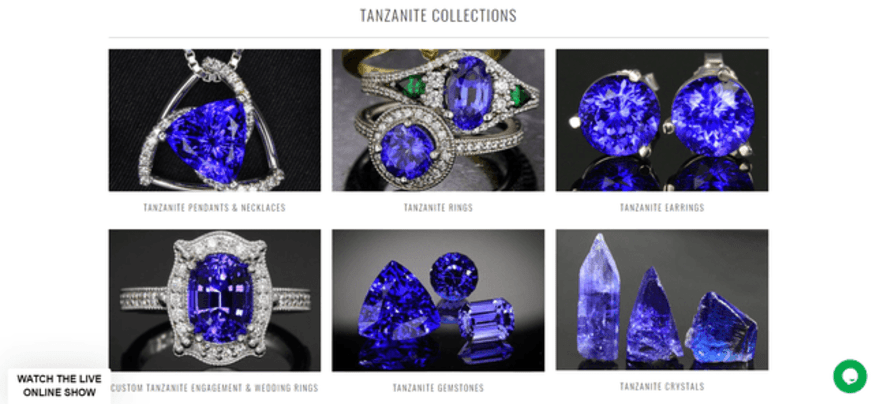 jewelry Tanzanite Jewelry