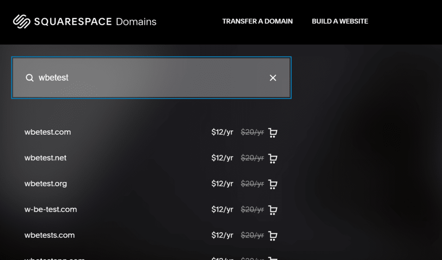 Squarespace domains Squarespace domain name generator and pricing