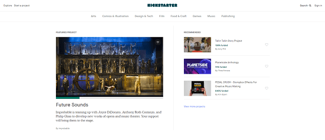 types-of-websites-crowdfunding A crowdfunding website