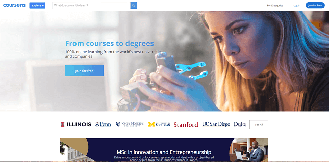 types-of-websites-educational An educational website