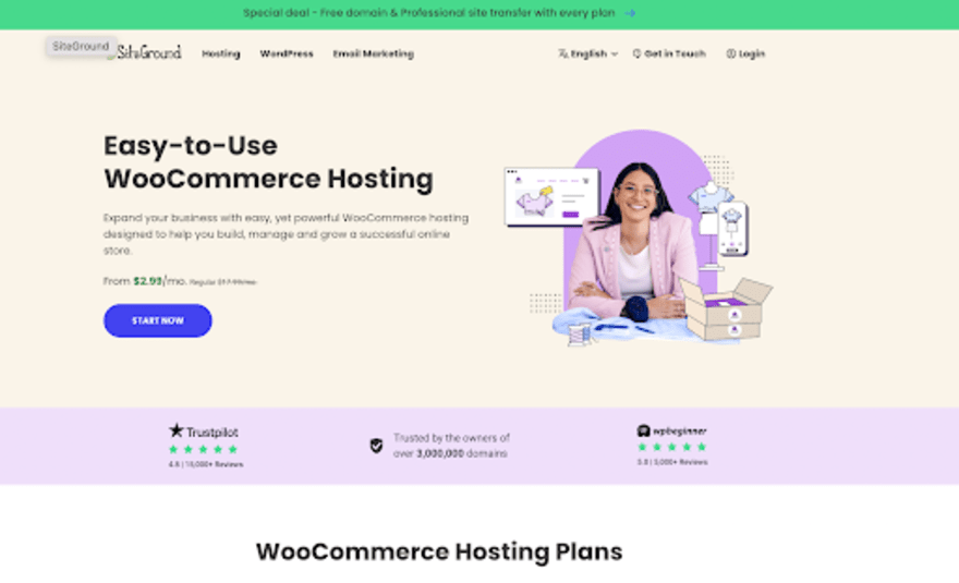 SiteGround WooCommerce hosting SiteGround WooCommerce hosting